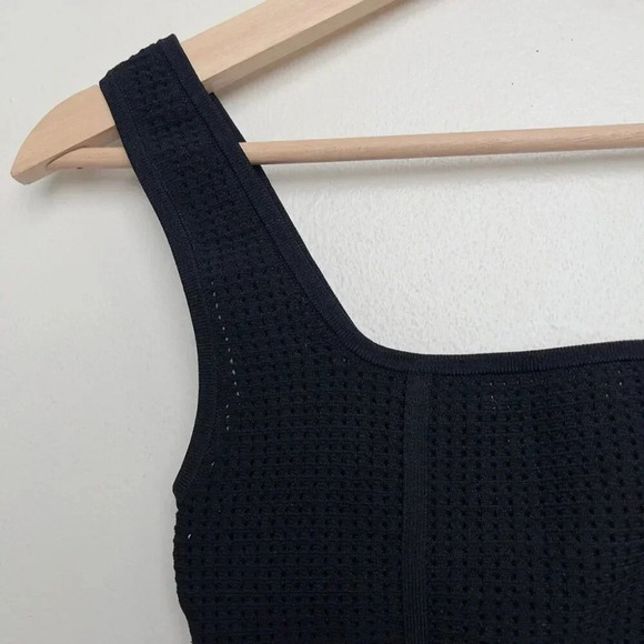 Aritzia XS Babaton Sculpt Knit Bustier Tank Square-neck Bustier Tank In Black - Picture 11 of 13